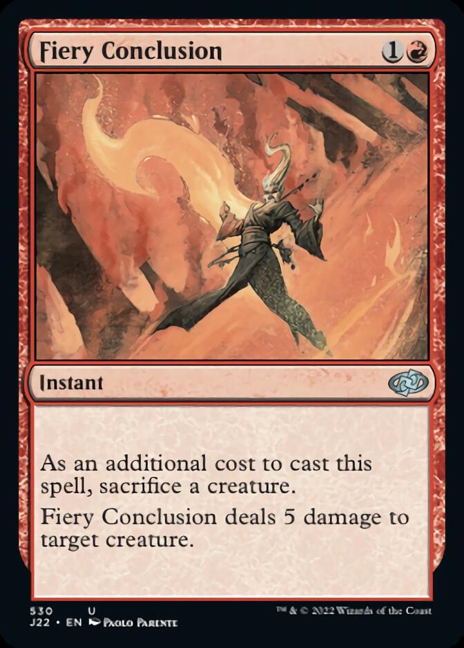Fiery Conclusion [Jumpstart 2022] | Gamer Loot