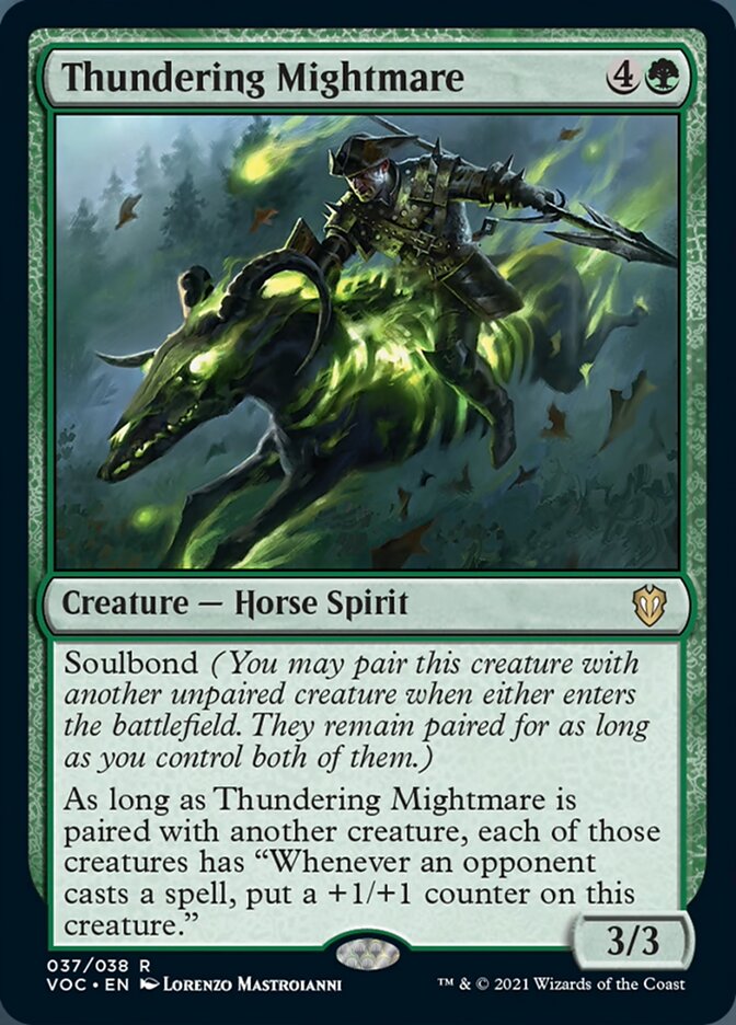 Thundering Mightmare [Innistrad: Crimson Vow Commander] | Gamer Loot