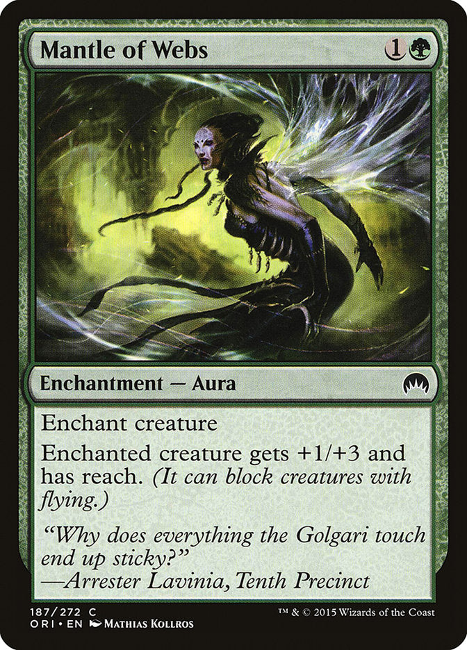 Mantle of Webs [Magic Origins] | Gamer Loot