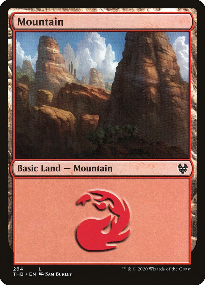 Mountain (284) [Theros Beyond Death] | Gamer Loot