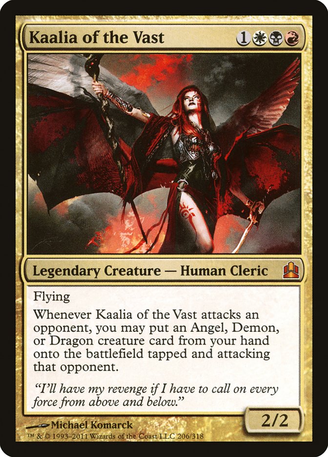 Kaalia of the Vast [Commander 2011] | Gamer Loot
