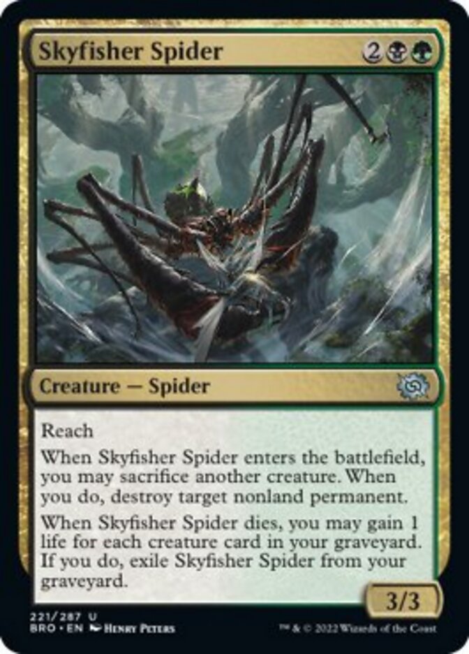 Skyfisher Spider [The Brothers' War] | Gamer Loot