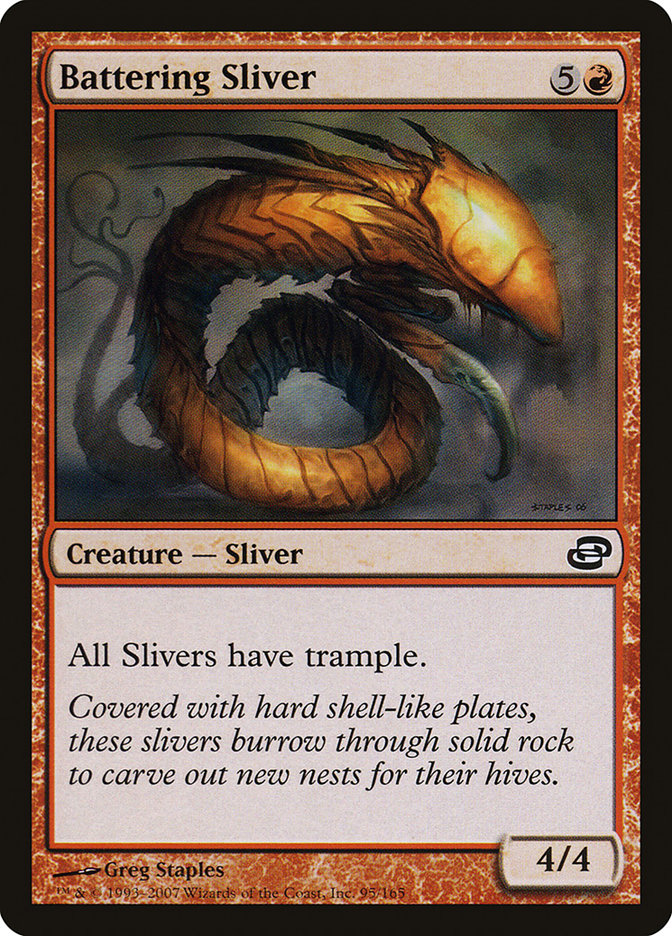 Battering Sliver [Planar Chaos] | Gamer Loot