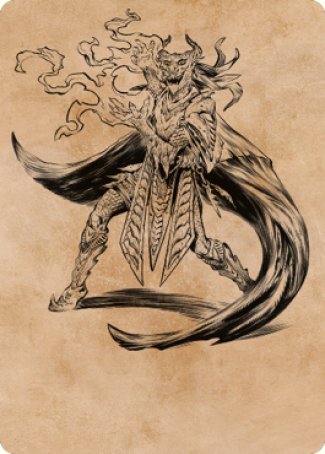 Livaan, Cultist of Tiamat Art Card [Commander Legends: Battle for Baldur's Gate Art Series] | Gamer Loot
