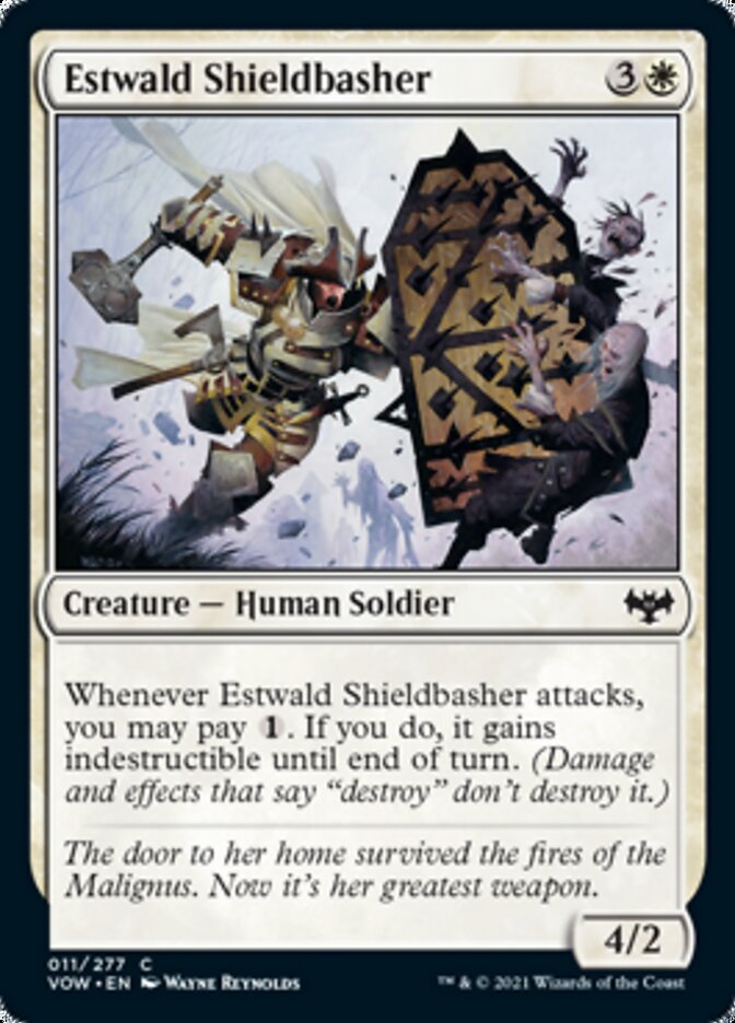 Estwald Shieldbasher [Innistrad: Crimson Vow] | Gamer Loot
