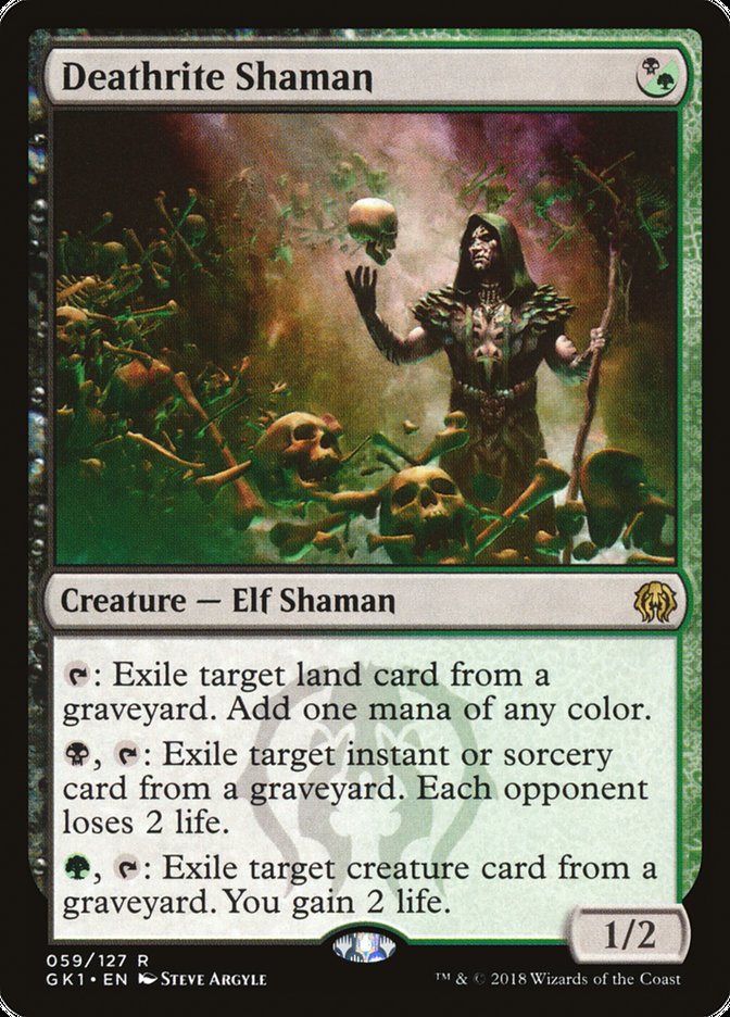 Deathrite Shaman [Guilds of Ravnica Guild Kit] | Gamer Loot