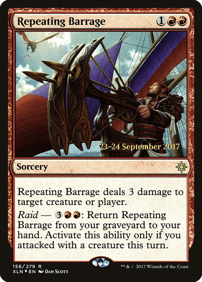 Repeating Barrage  [Ixalan Prerelease Promos] | Gamer Loot