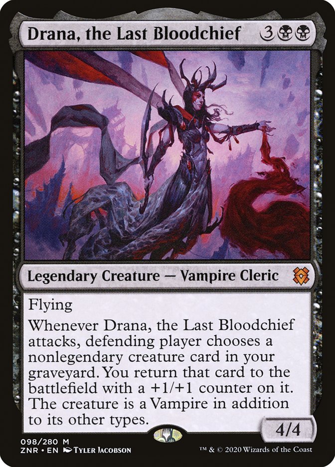 Drana, the Last Bloodchief [Zendikar Rising] | Gamer Loot