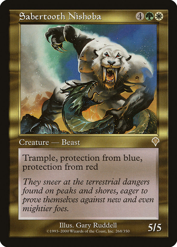 Sabertooth Nishoba [Invasion] | Gamer Loot