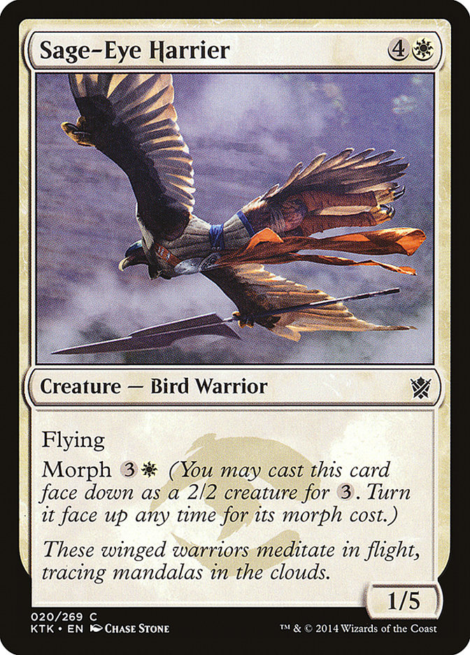 Sage-Eye Harrier [Khans of Tarkir] | Gamer Loot