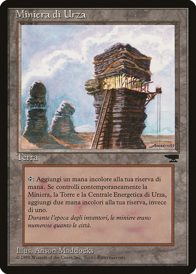 Urza's Mine (Clawed Sphere) (Italian) - "Miniera di Urza" [Rinascimento] | Gamer Loot