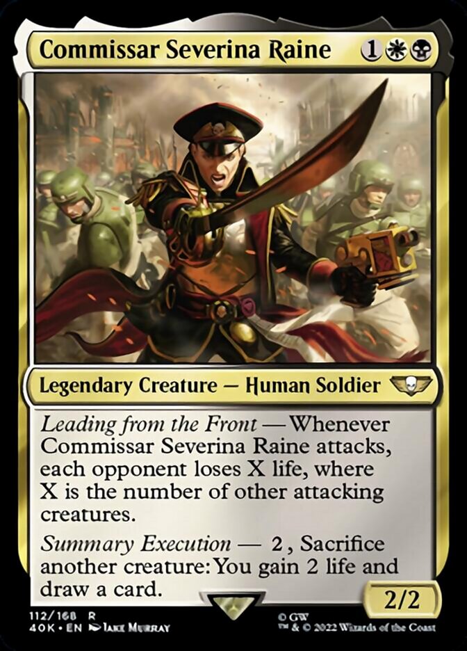 Commissar Severina Raine [Universes Beyond: Warhammer 40,000] | Gamer Loot