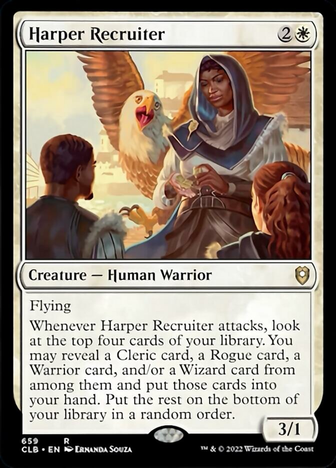 Harper Recruiter [Commander Legends: Battle for Baldur's Gate] | Gamer Loot