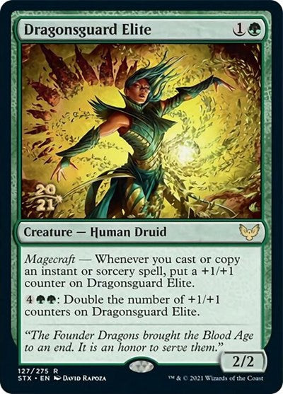 Dragonsguard Elite [Strixhaven: School of Mages Prerelease Promos] | Gamer Loot