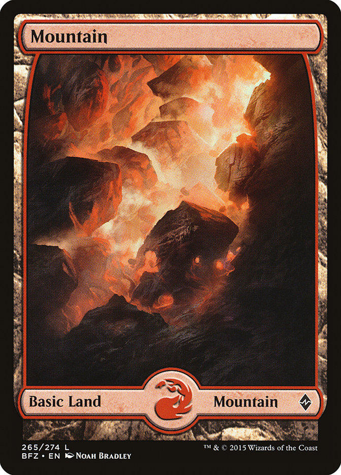 Mountain (265) [Battle for Zendikar] | Gamer Loot