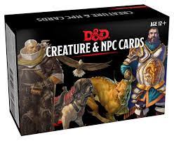 D&D Creature & NPC Cards | Gamer Loot