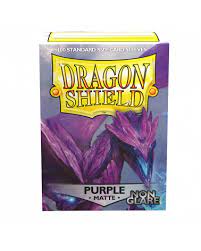 Dragon Shield 100ct-Non Glare Matte- Purple 'Amifist' | Gamer Loot