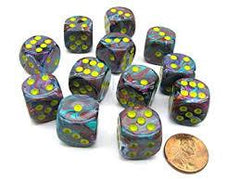 Chessex: D6 Festive™ DICE SET - 16MM | Gamer Loot