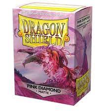 Dragon Shield Matte Sleeve - Pink Diamond ‘Flor’ 100ct | Gamer Loot