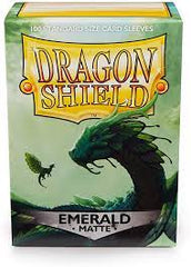 Dragon Shield Matte Sleeve - Emerald ‘Rayalda’ 100ct | Gamer Loot