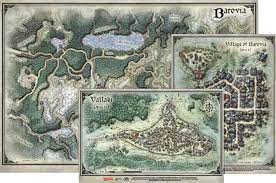 Dungeons and Dragons RPG: Curse of Strahd - Map Set | Gamer Loot