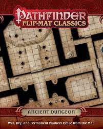 Pathfinder Flip-Mat Classics: Ancient Dungeon | Gamer Loot