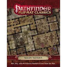 Pathfinder Flip-Mat Classics: Seedy Tavern | Gamer Loot