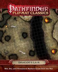 Pathfinder Flip-Mat Classics: Dragon's Lair | Gamer Loot