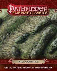 Pathfinder Flip-Mat Classics: Hill Country | Gamer Loot