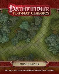 Pathfinder Flip-Mat Classics : Woodlands | Gamer Loot