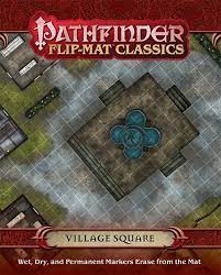 Pathfinder Flip-Mat Classics : Village Square | Gamer Loot