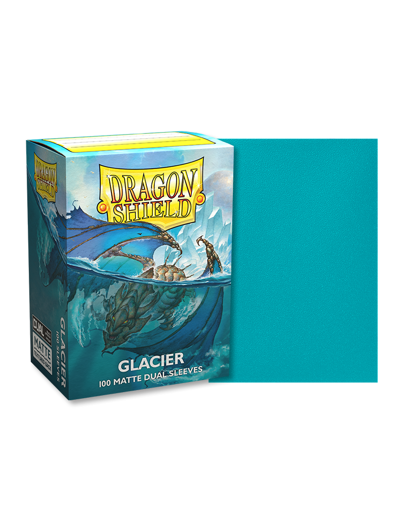 Dragon Shield 100ct-Double Matte- Glacier | Gamer Loot