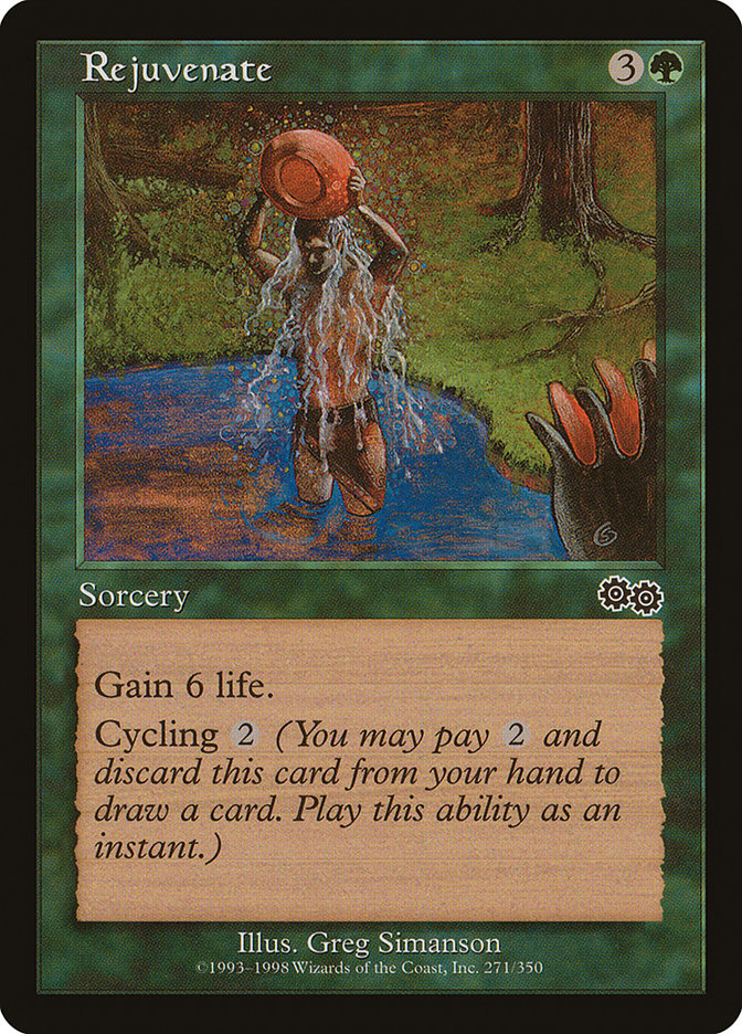 Rejuvenate [Urza's Saga] | Gamer Loot