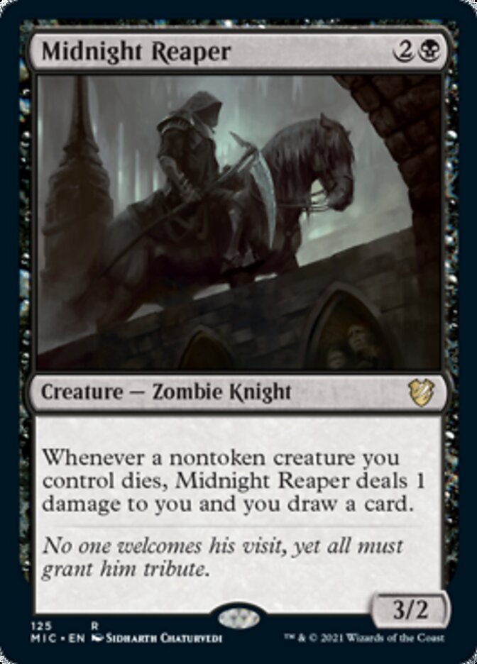 Midnight Reaper [Innistrad: Midnight Hunt Commander] | Gamer Loot