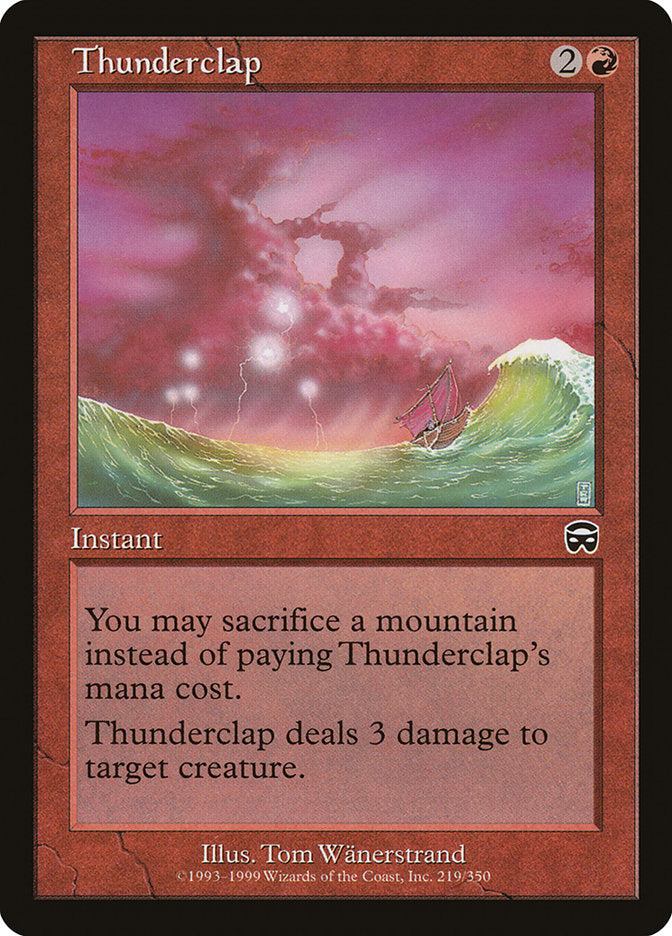 Thunderclap [Mercadian Masques] | Gamer Loot