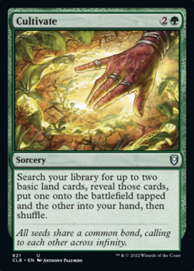 Cultivate [Commander Legends: Battle for Baldur's Gate] | Gamer Loot