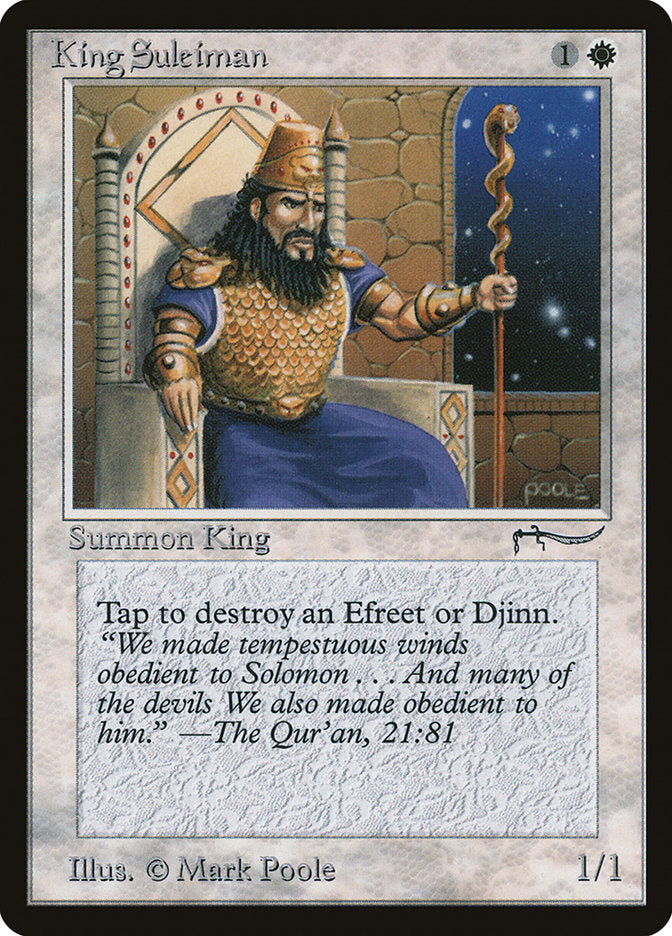 King Suleiman [Arabian Nights] | Gamer Loot