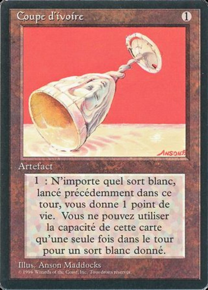 Ivory Cup [Foreign Black Border] | Gamer Loot