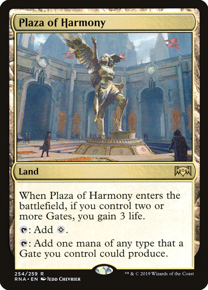 Plaza of Harmony [Ravnica Allegiance] | Gamer Loot