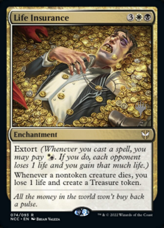 Life Insurance (Promo Pack) [Streets of New Capenna Commander Promos] | Gamer Loot