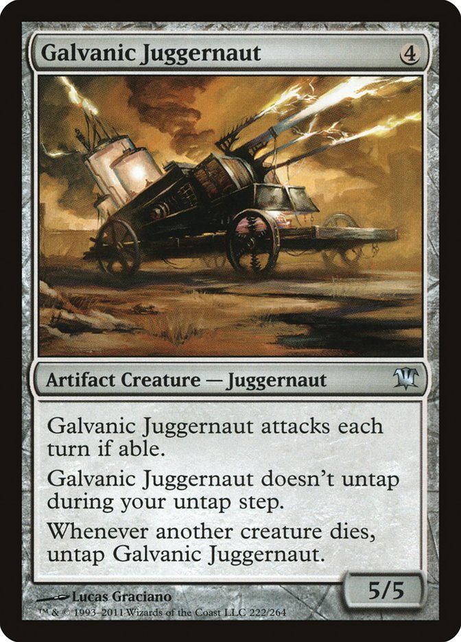 Galvanic Juggernaut [Innistrad] | Gamer Loot