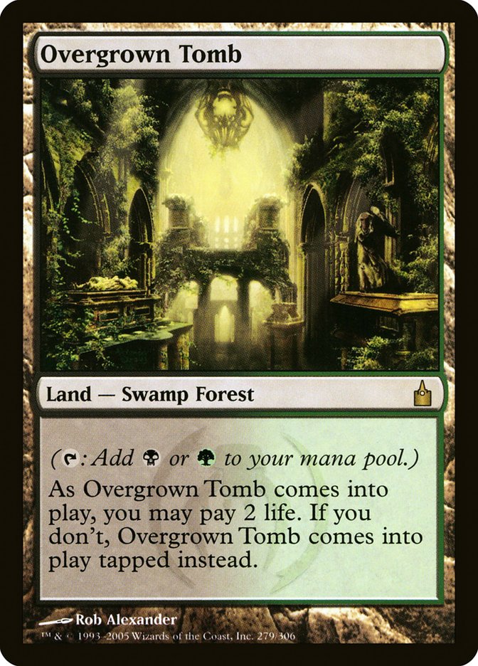 Overgrown Tomb [Ravnica: City of Guilds] | Gamer Loot