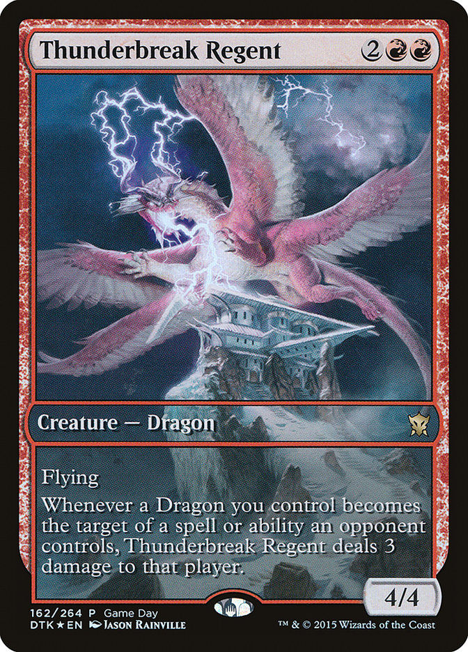 Thunderbreak Regent (Game Day) [Dragons of Tarkir Promos] | Gamer Loot