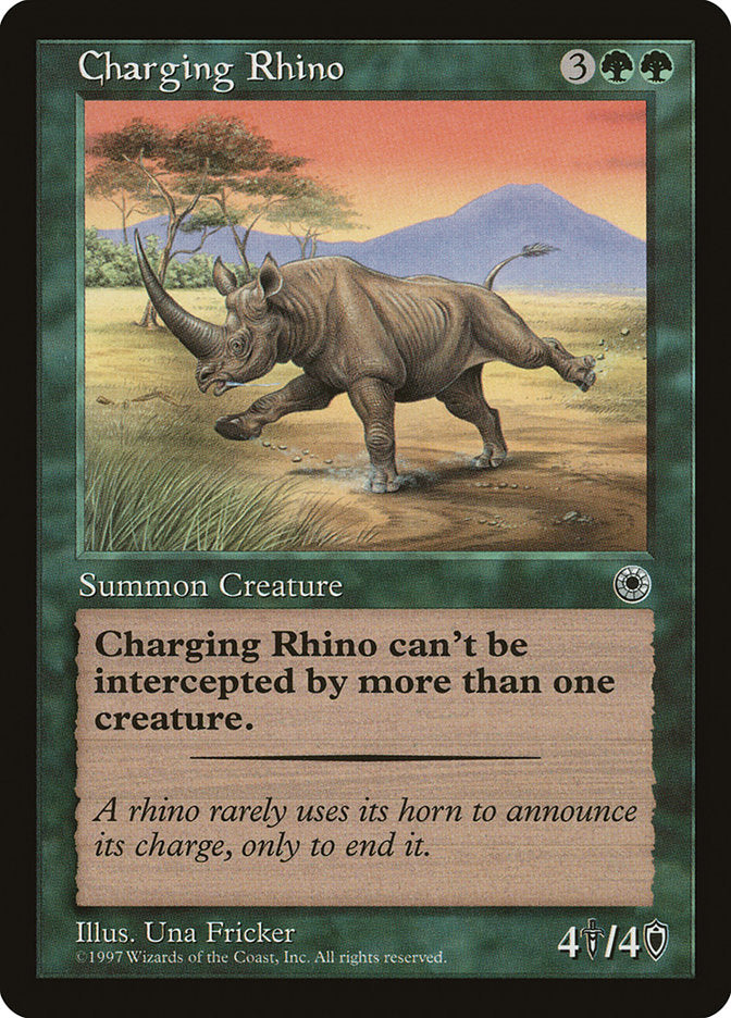 Charging Rhino [Portal] | Gamer Loot