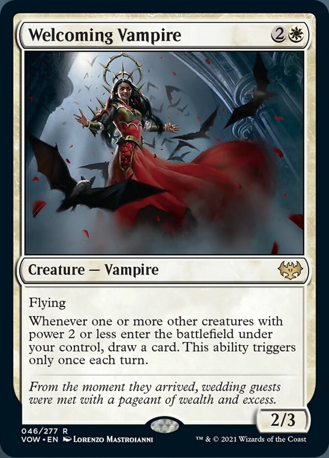 Welcoming Vampire [Innistrad: Crimson Vow] | Gamer Loot