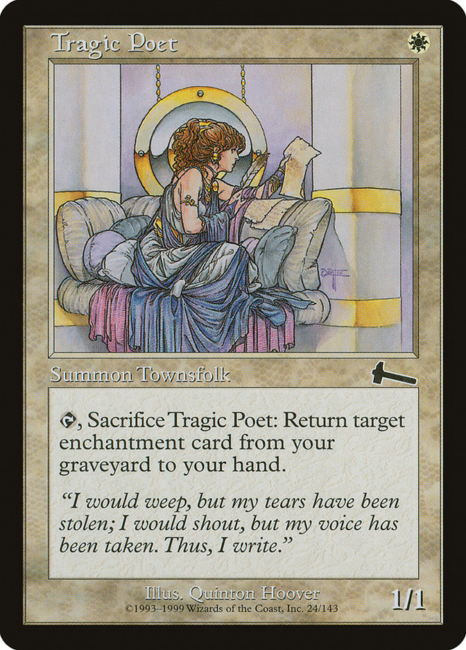 Tragic Poet [Urza's Legacy] | Gamer Loot