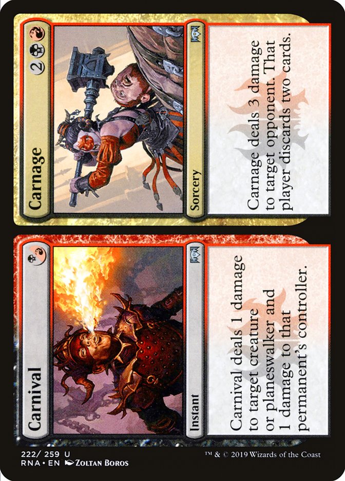 Carnival // Carnage [Ravnica Allegiance] | Gamer Loot