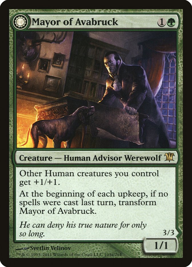 Mayor of Avabruck // Howlpack Alpha [Innistrad] | Gamer Loot