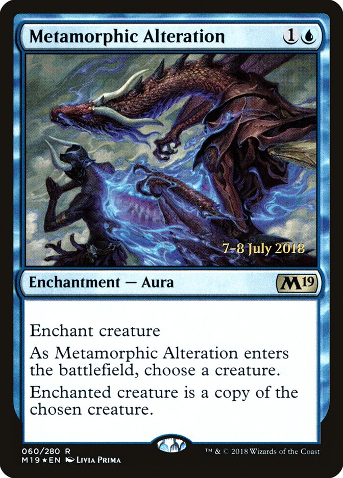 Metamorphic Alteration  [Core Set 2019 Prerelease Promos] | Gamer Loot