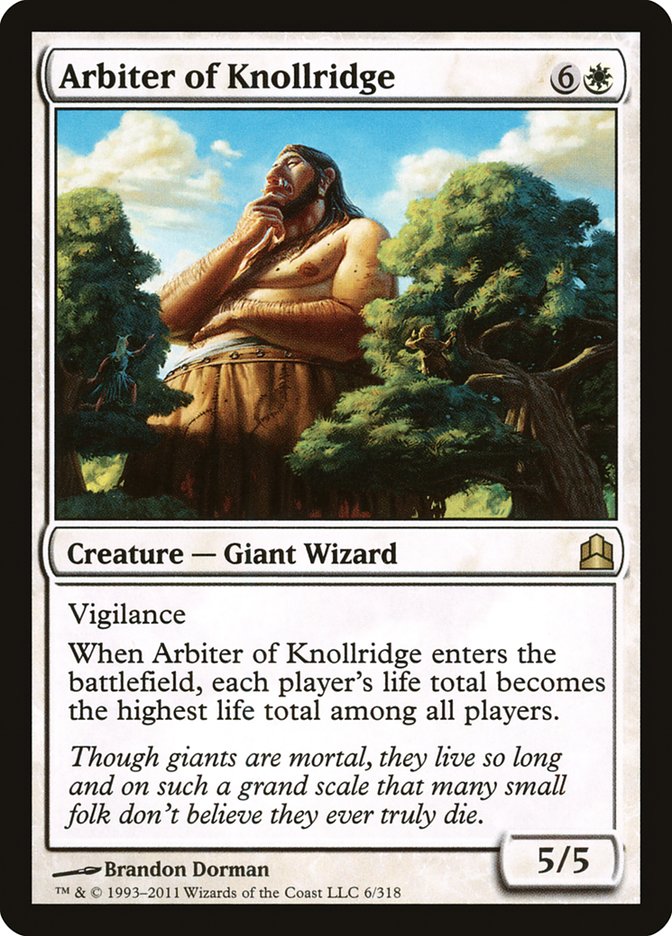 Arbiter of Knollridge [Commander 2011] | Gamer Loot